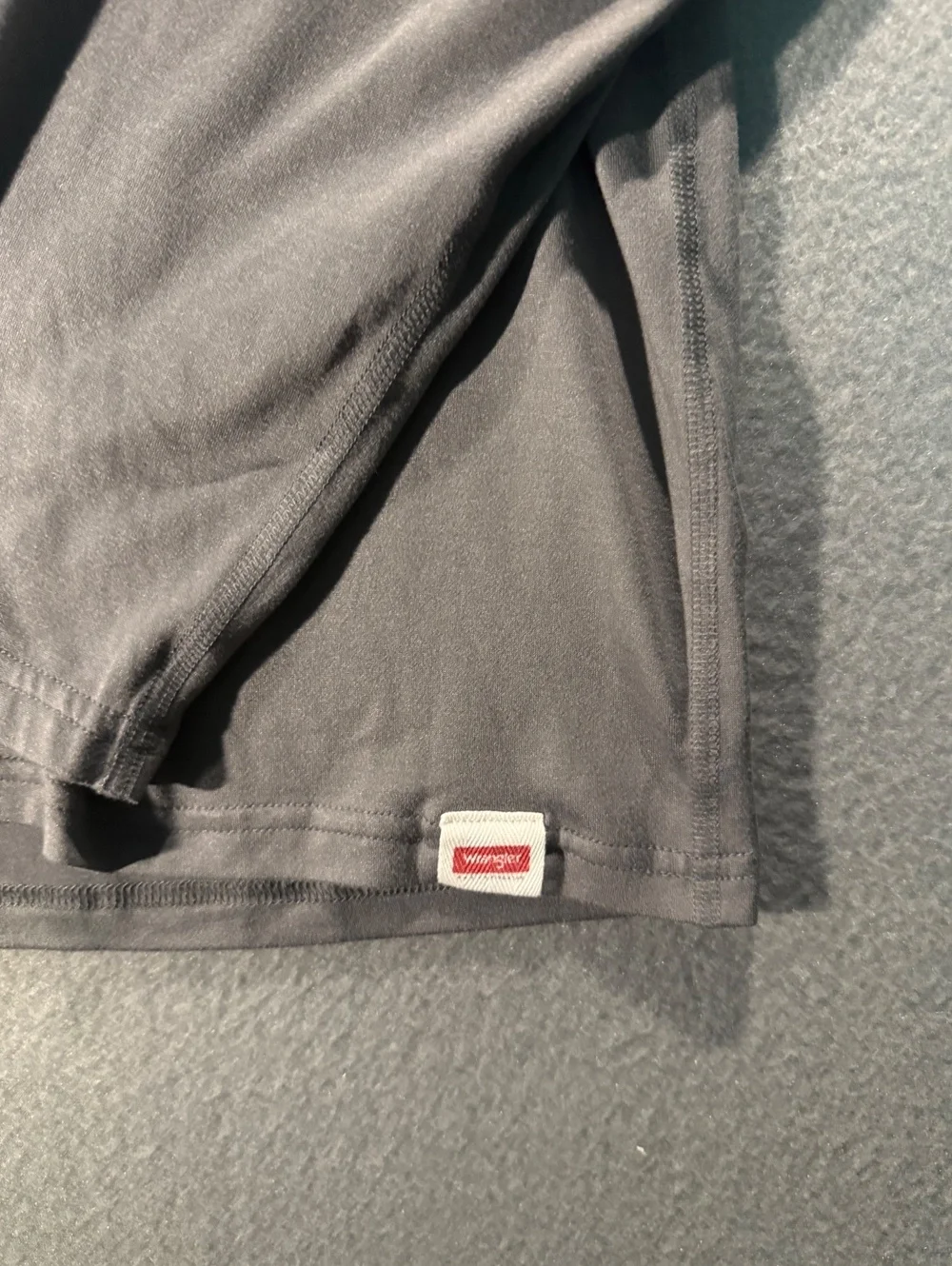Wrangler Men's Long Sleeve Performance Shirt XL Gray